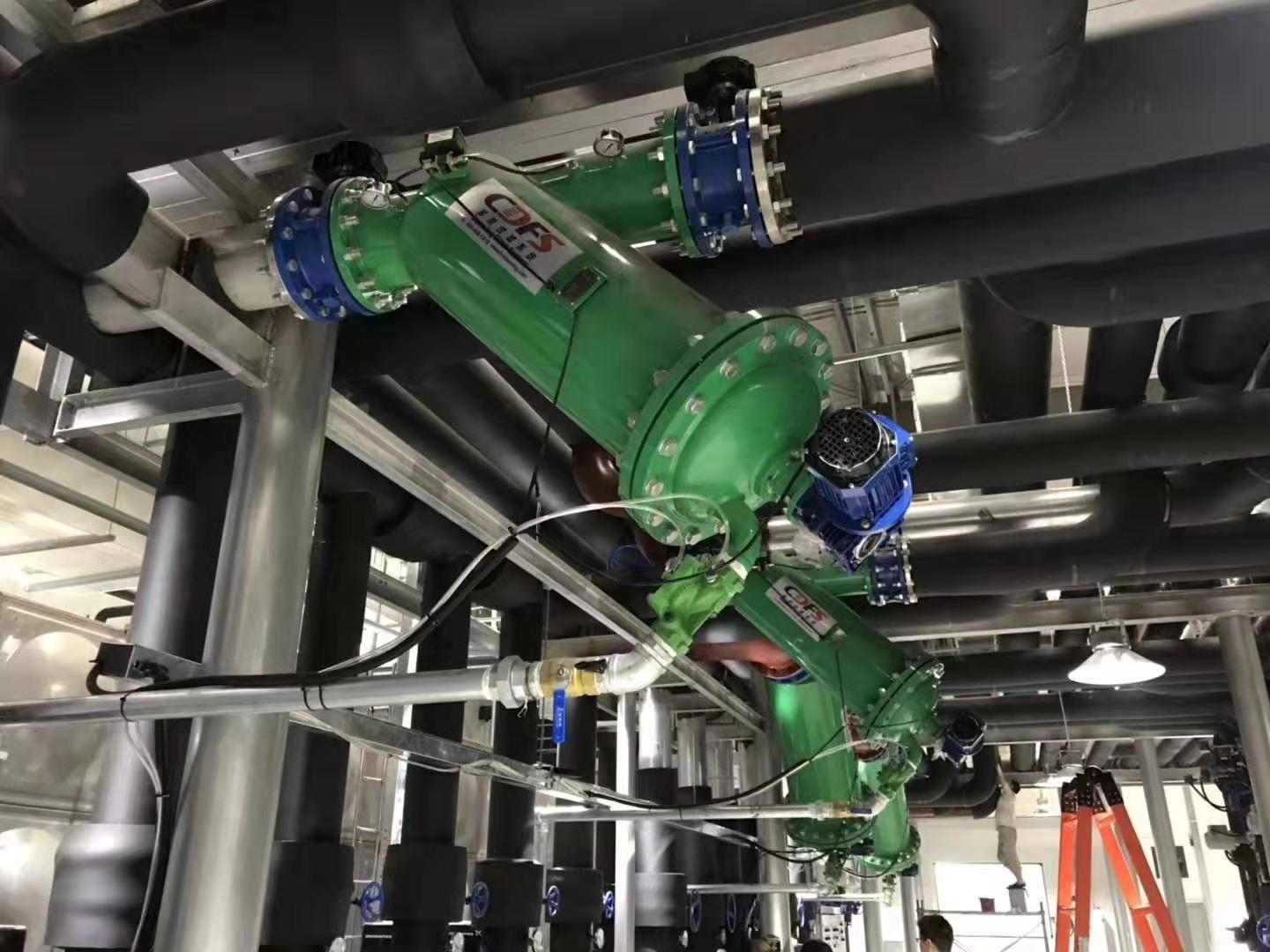 多靈自清洗過濾器化工行業(yè)應用現場